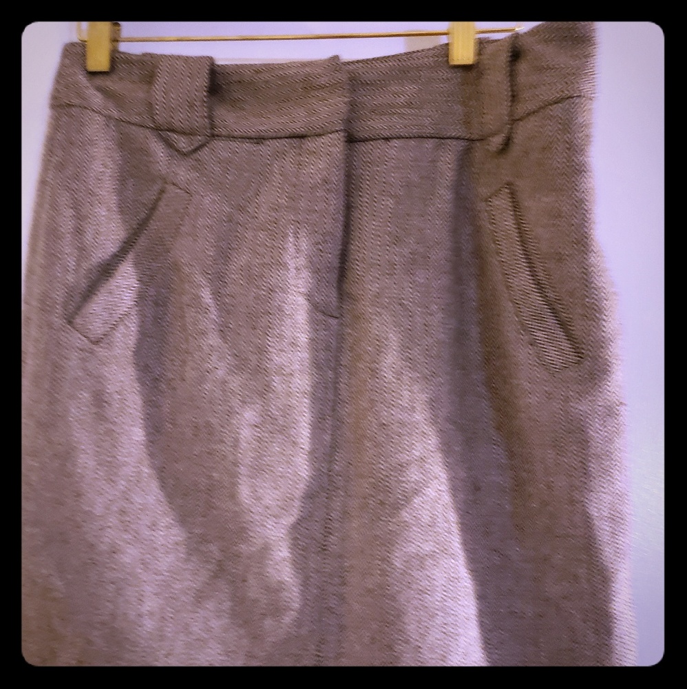 Wool skirt